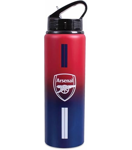 Amazon.com: Arsenal FC Matte Bottle (One Size) (Red) : Sports